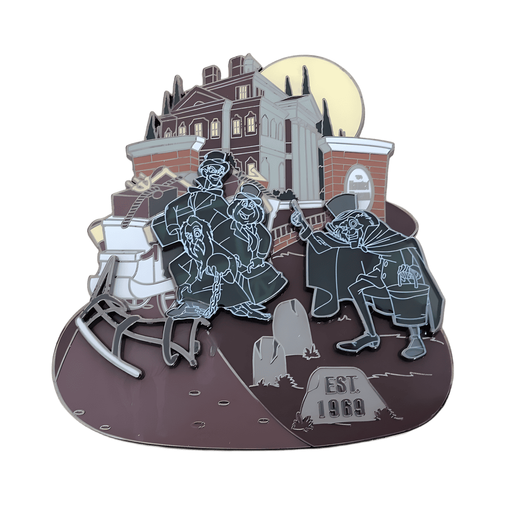 Ghost Moving Day Disney pin