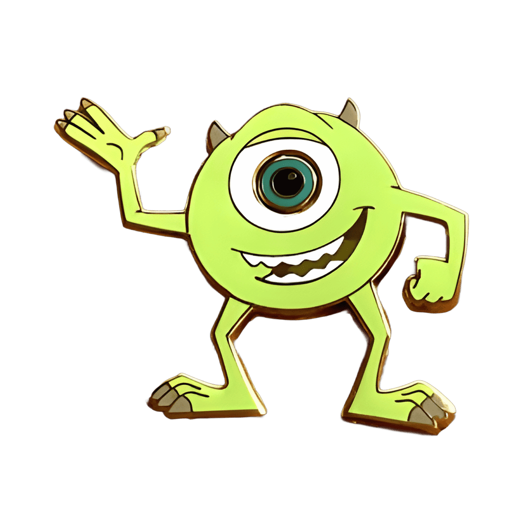 Disney Official Pin Trading Pixar Mike Wazowski Pin Disney pin