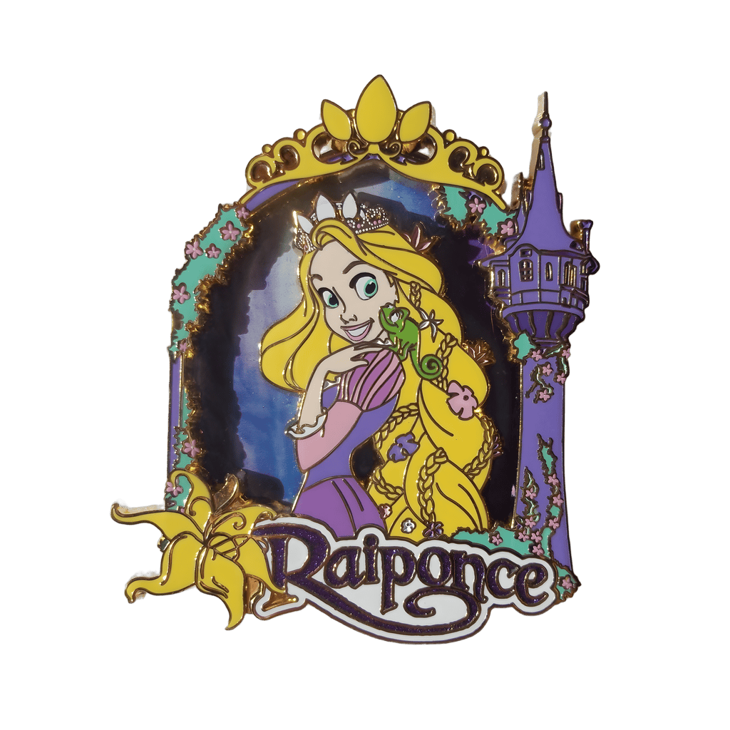 Rapunzel & Pascal Disney pin