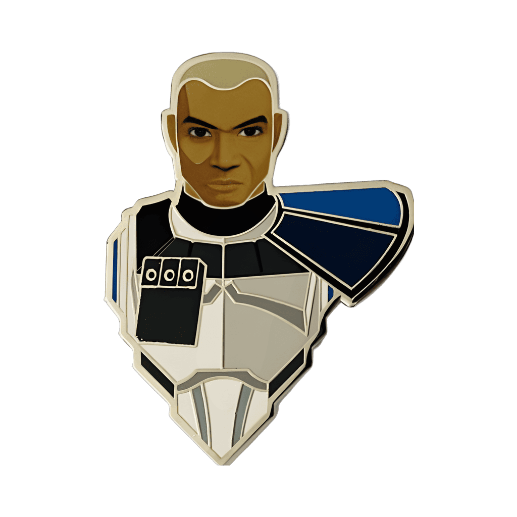Helmetless Captain Rex Disney pin