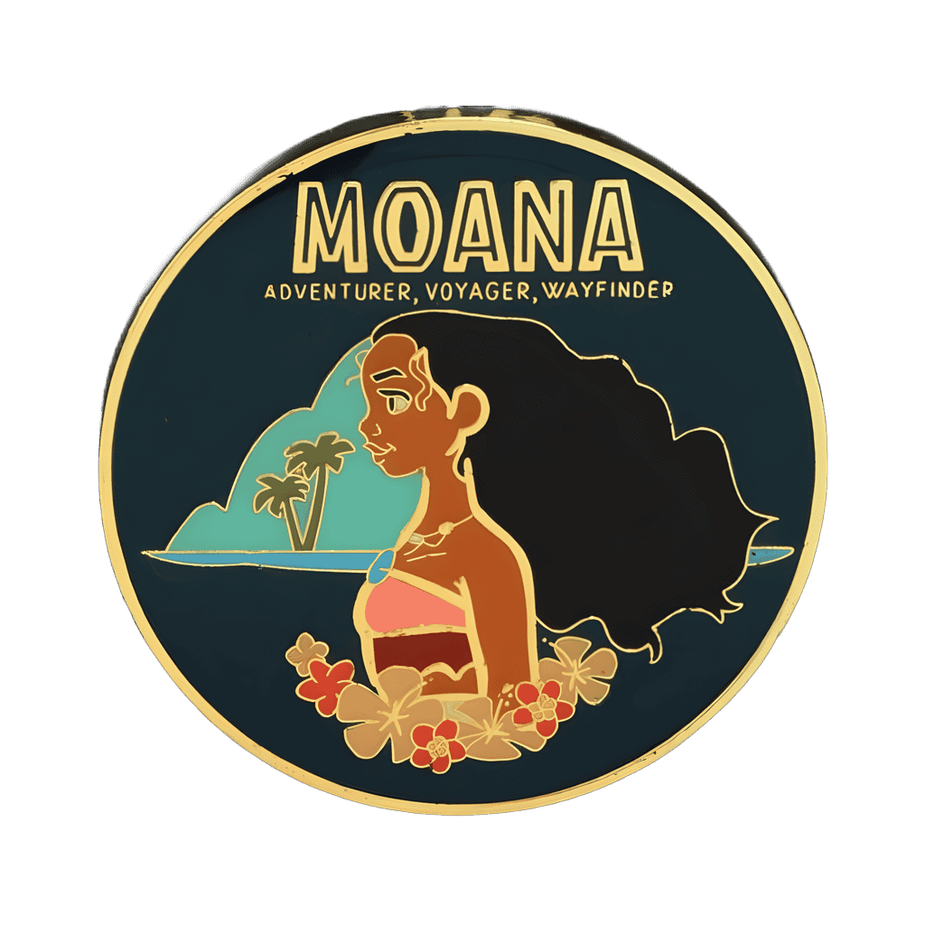 Moana Characteristics Disney pin