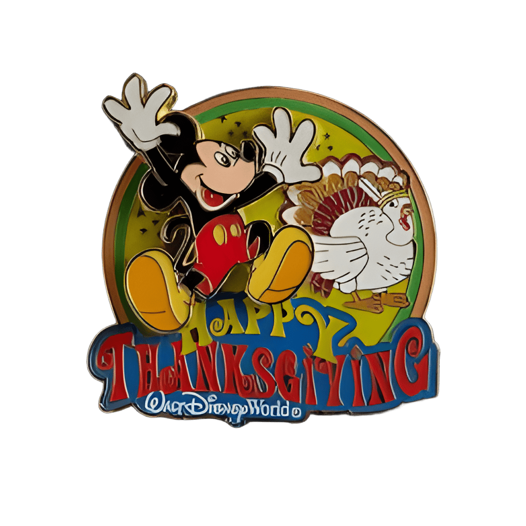 Happy Thanksgiving 2007 - Mickey Mouse Disney pin