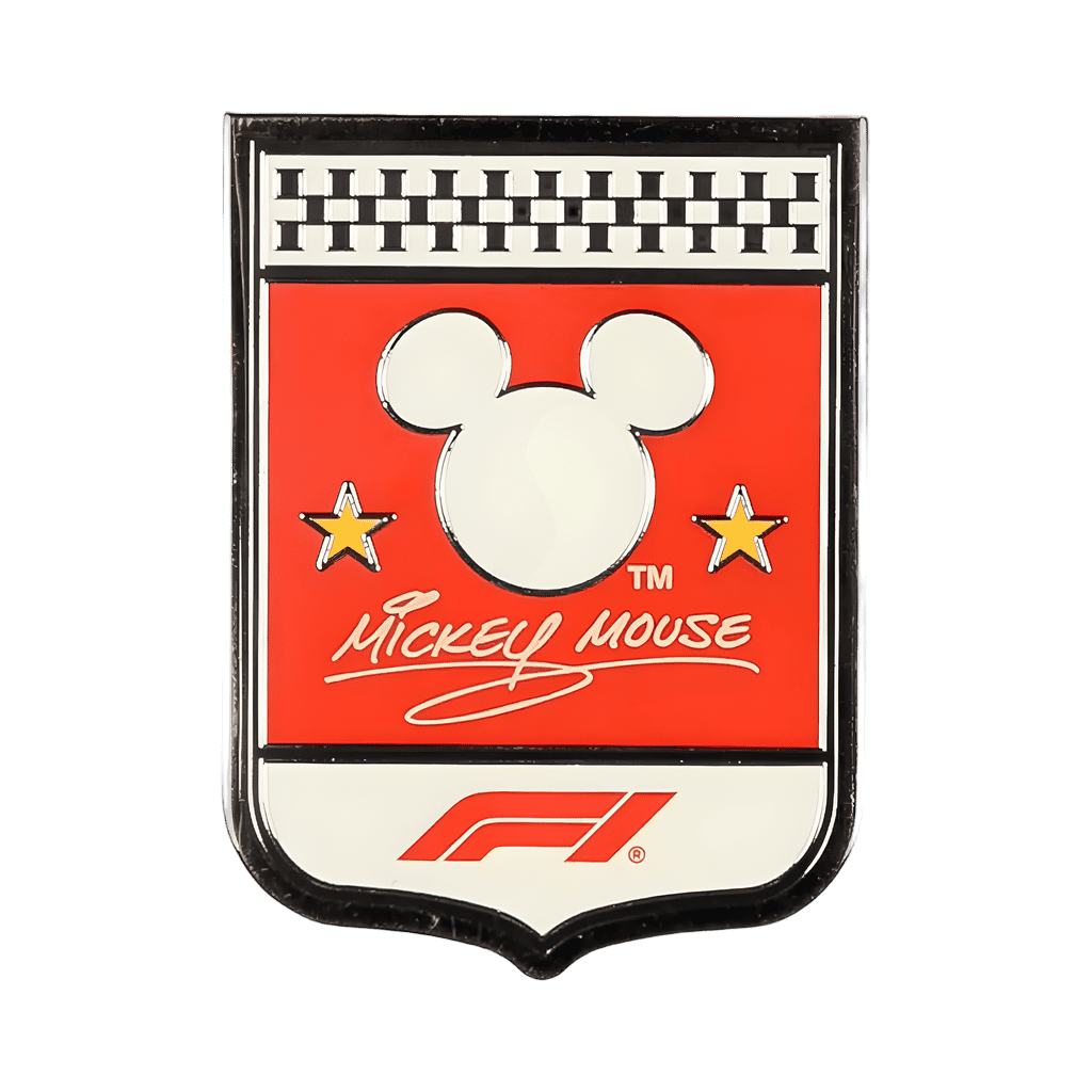 Mickey Mouse Red Shield Disney pin
