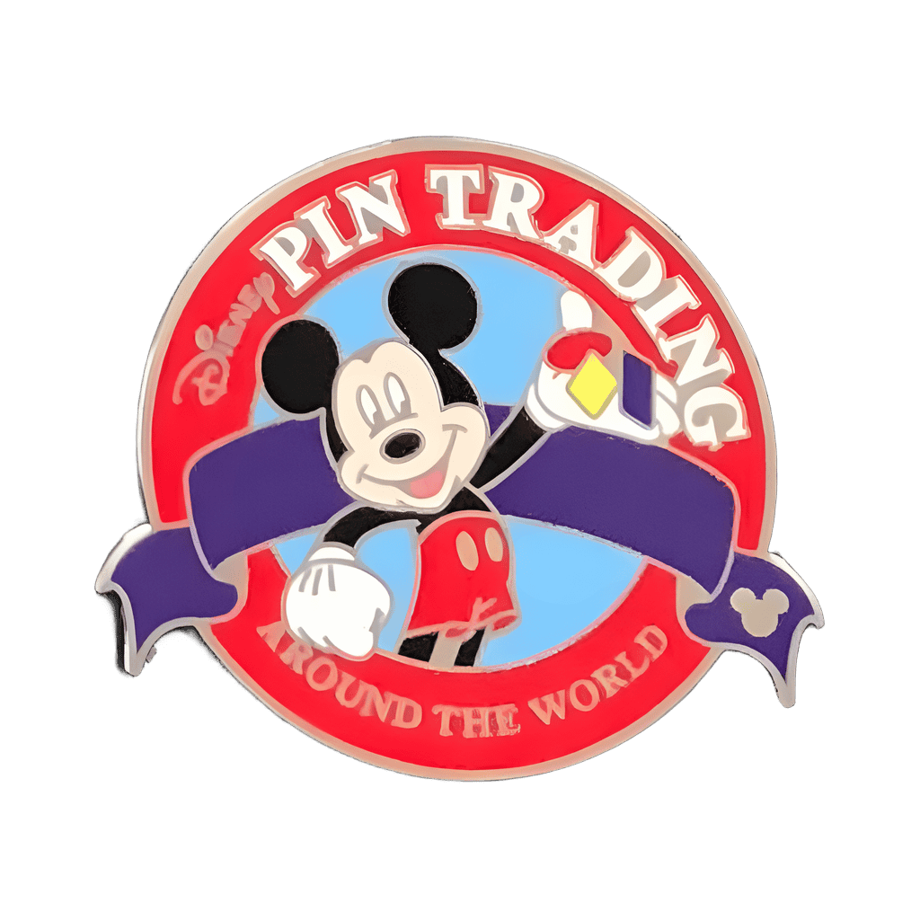 Red Pin Trading Disney pin