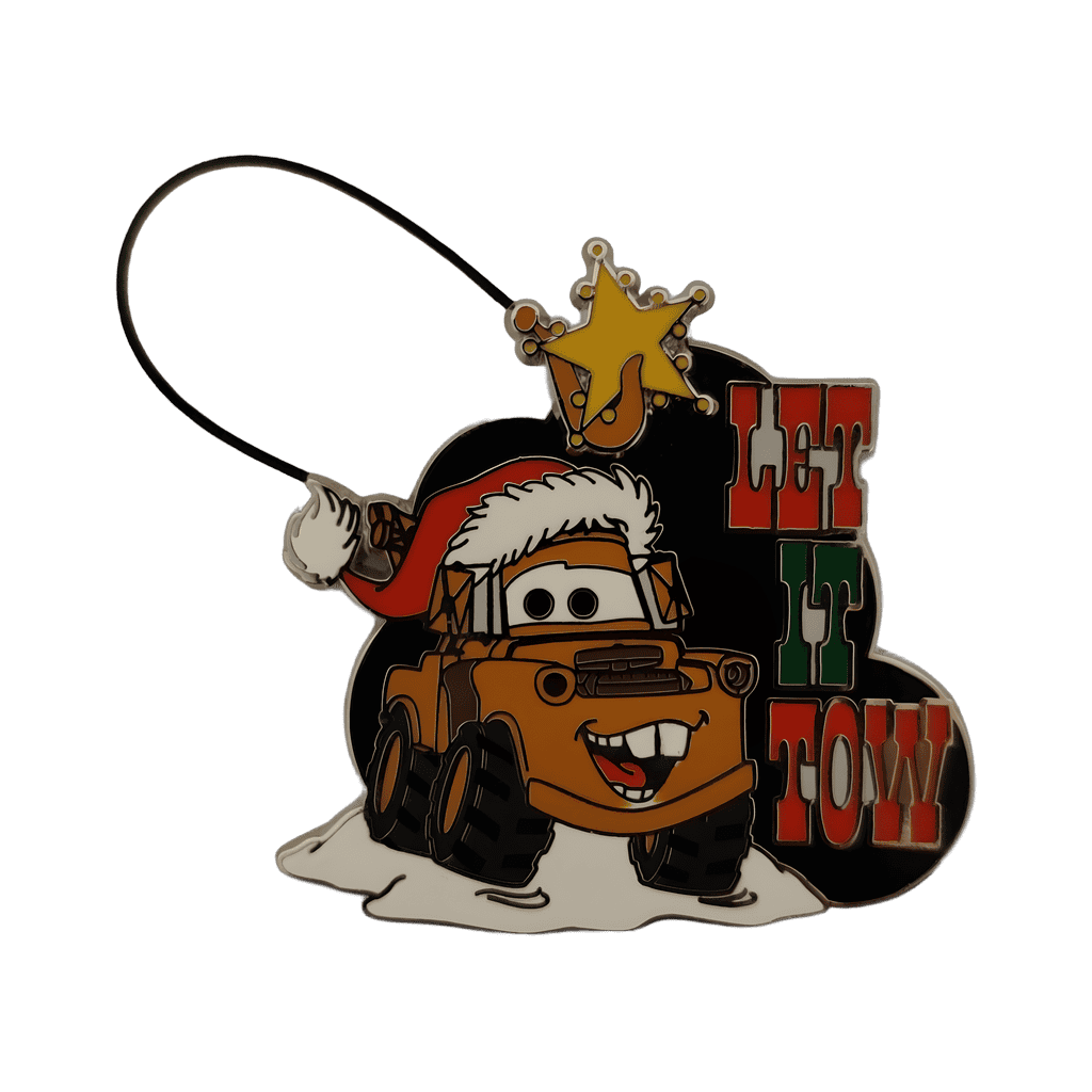 Tow Mater Let It Tow Disney pin