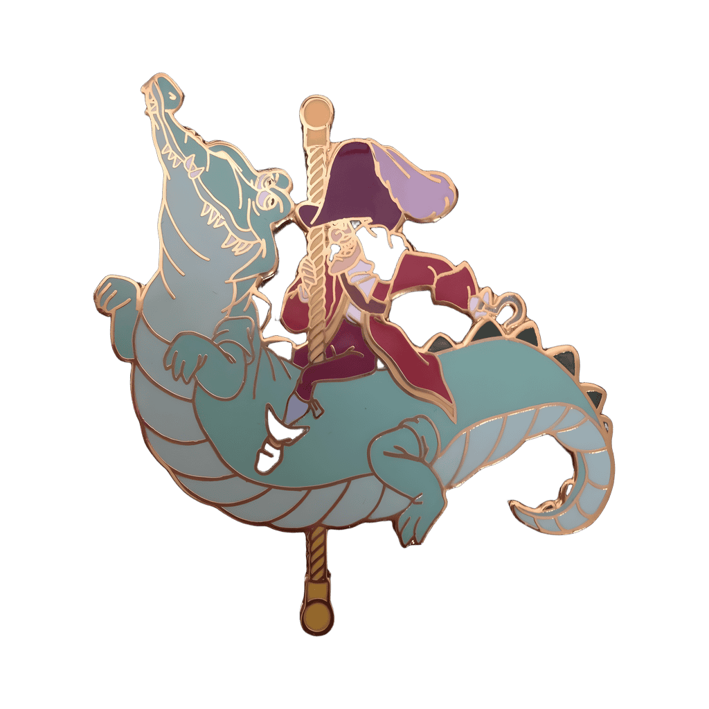 Captain Hook Disney pin