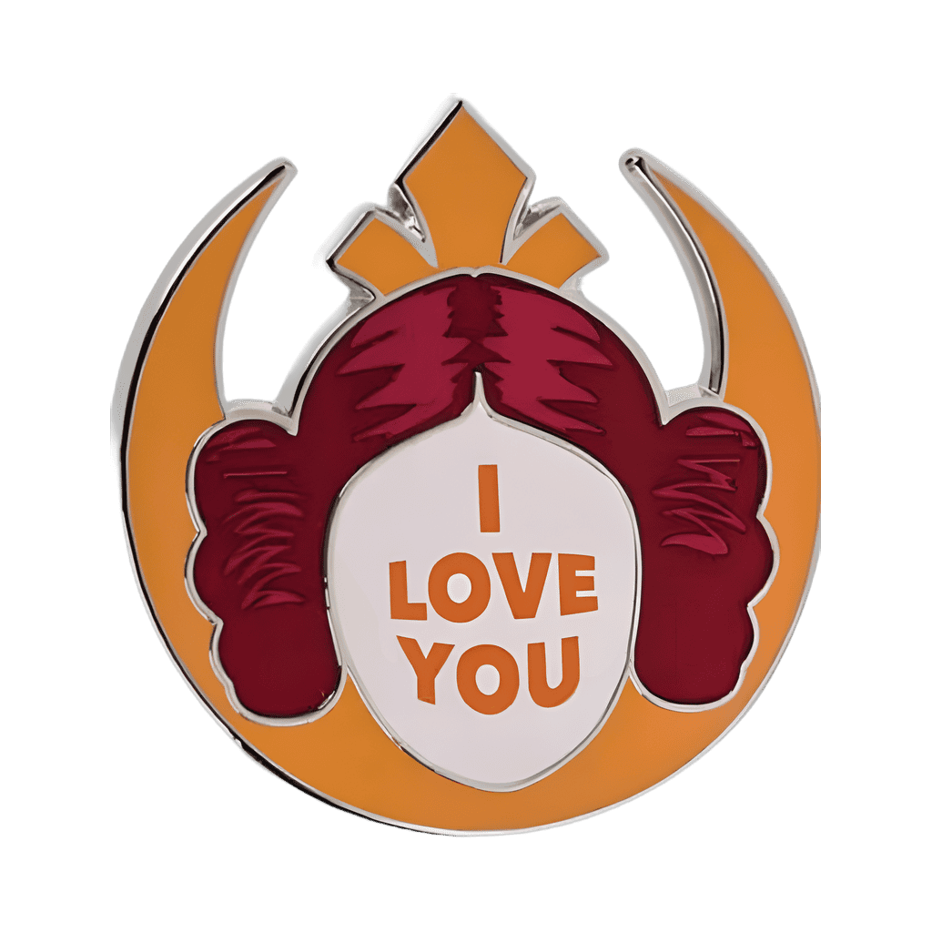 Princess Leia - I Love You Disney pin