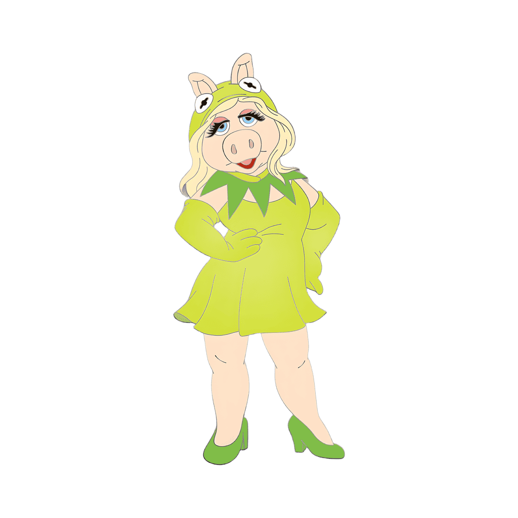 Miss Piggy Halloween Costume Disney pin