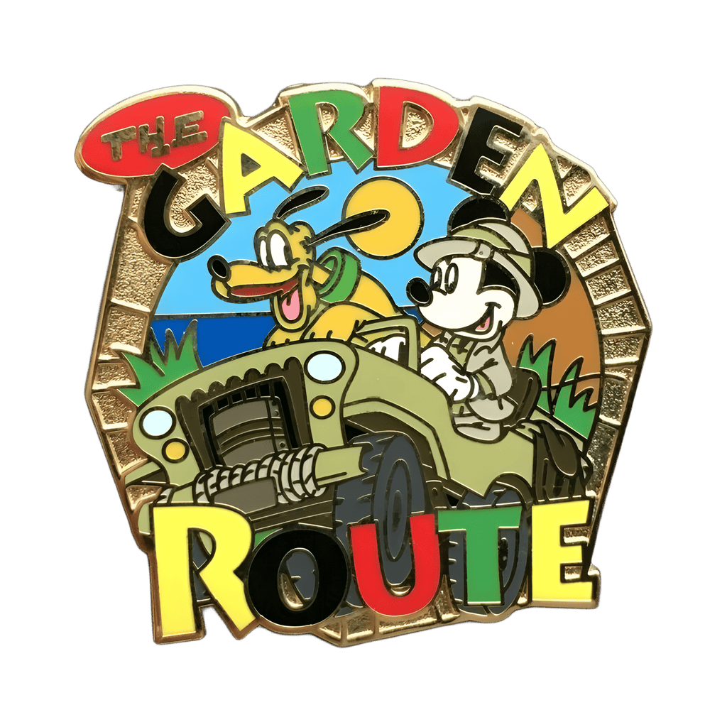 Mickey Mouse and Pluto Disney pin