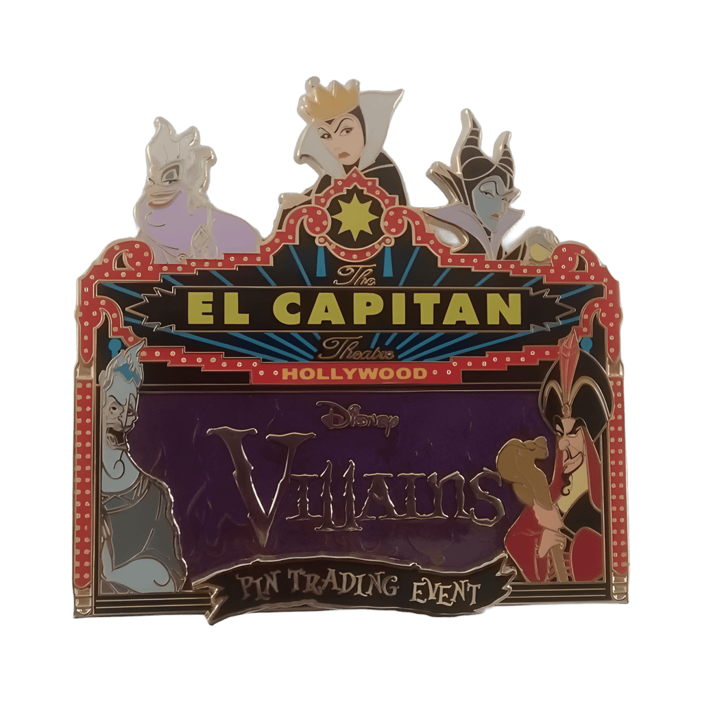 Villains Marquee Disney pin
