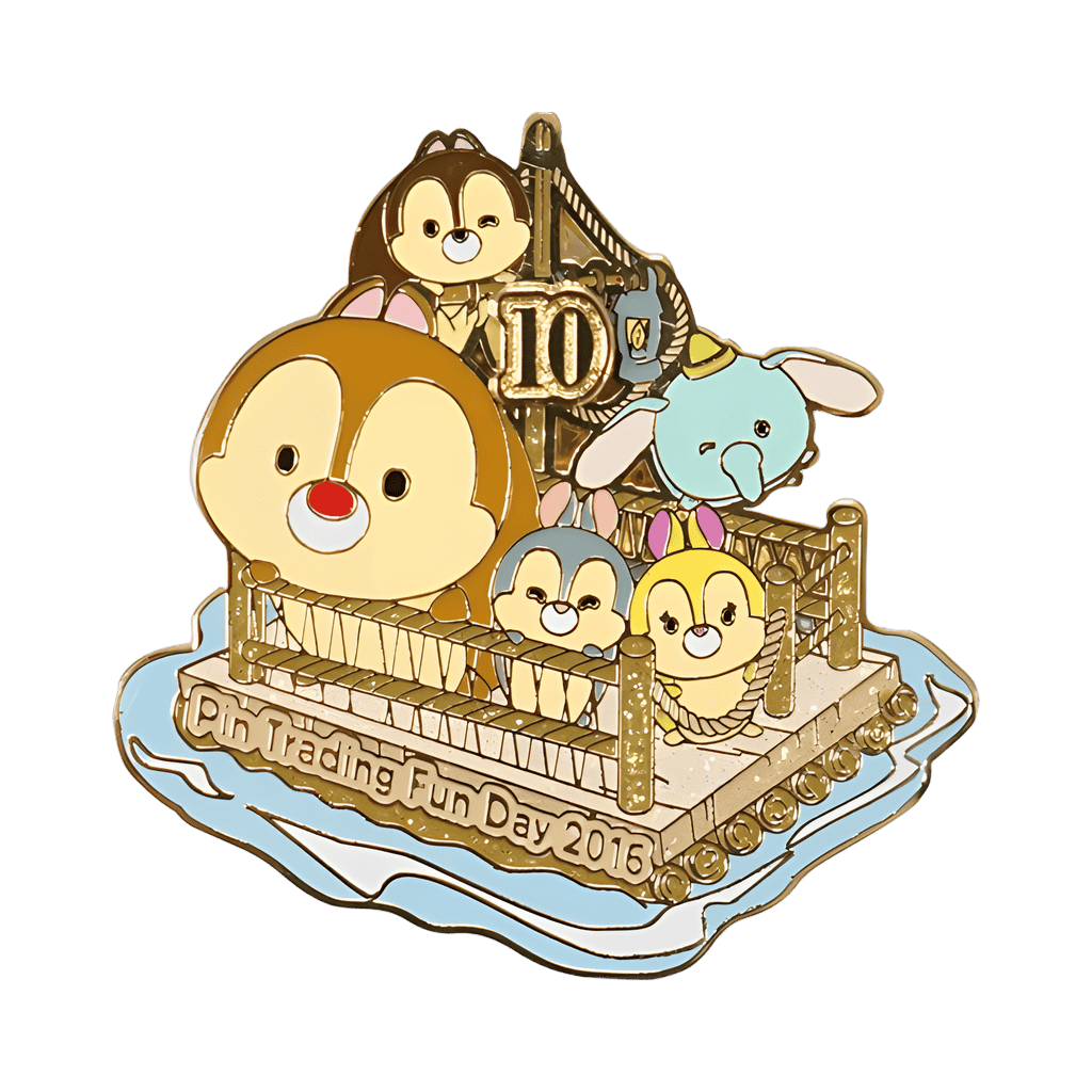 Tsum Tsum Raft to Tarzan's Treehouse Disney pin