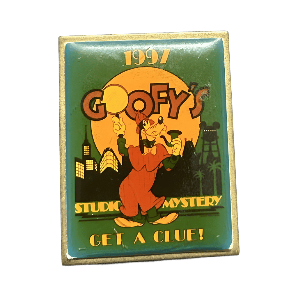1997 - Goofy's Studio Mystery — Get A Clue! Disney pin