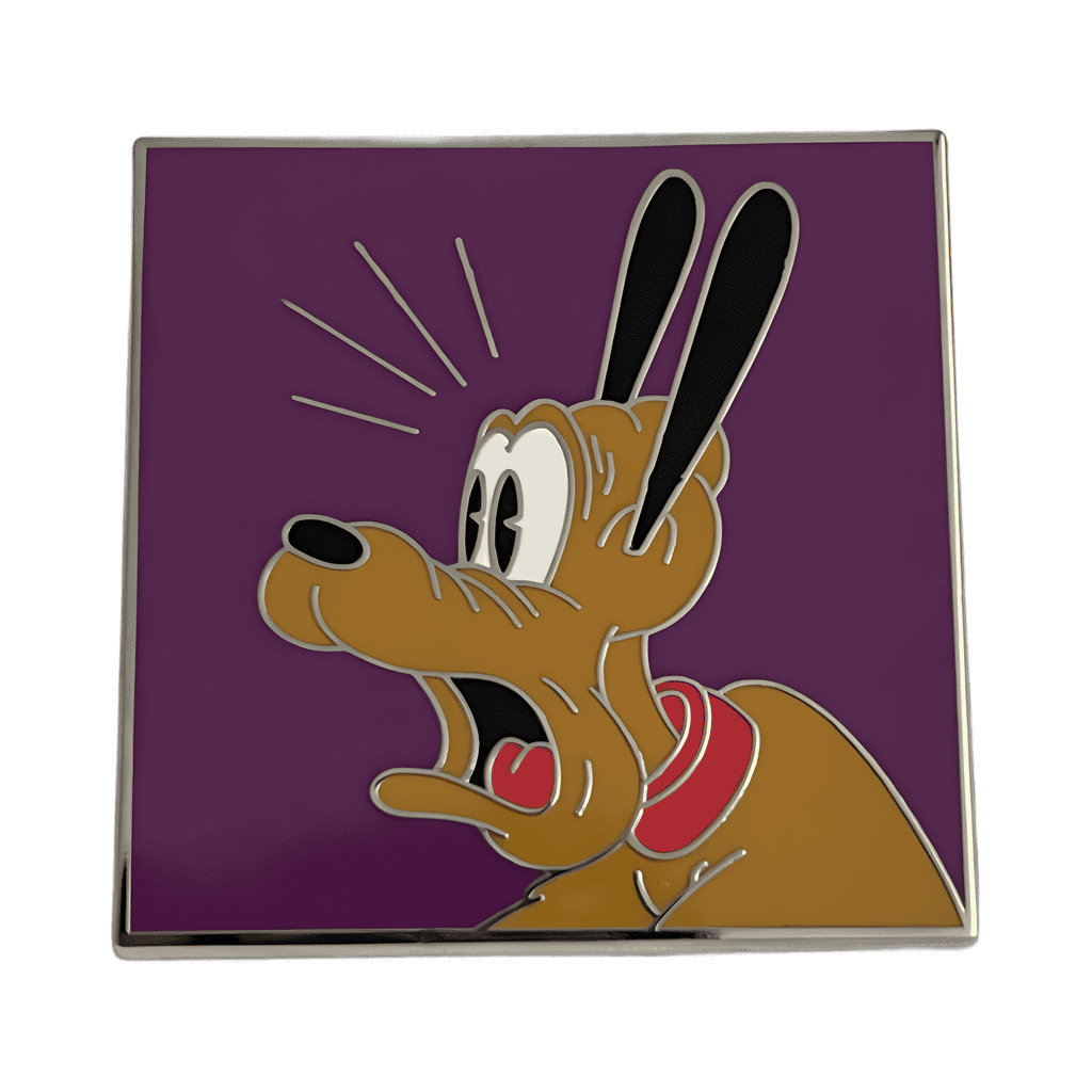 Pluto Shocked Disney pin