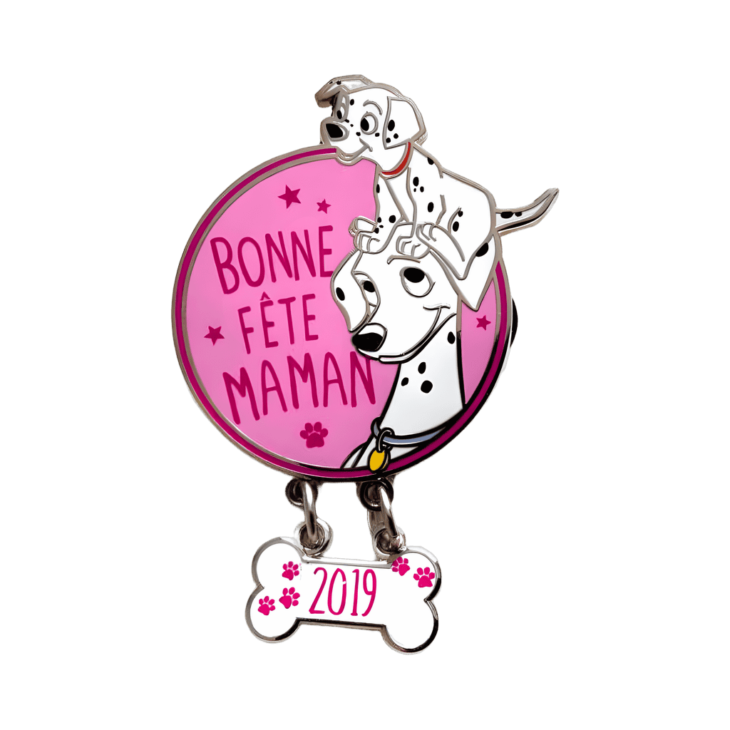 Bonne Fête Maman - 101 dalmatians Disney pin