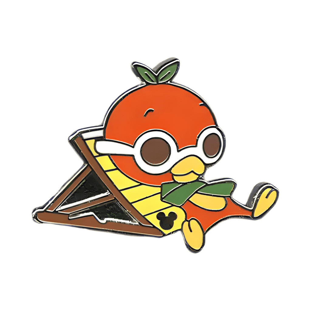 Sunbathing Disney pin