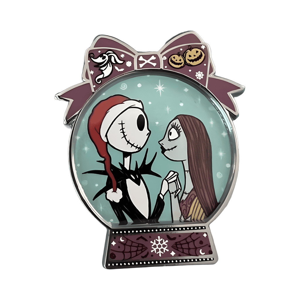 Jack Skellington and Sally Disney pin