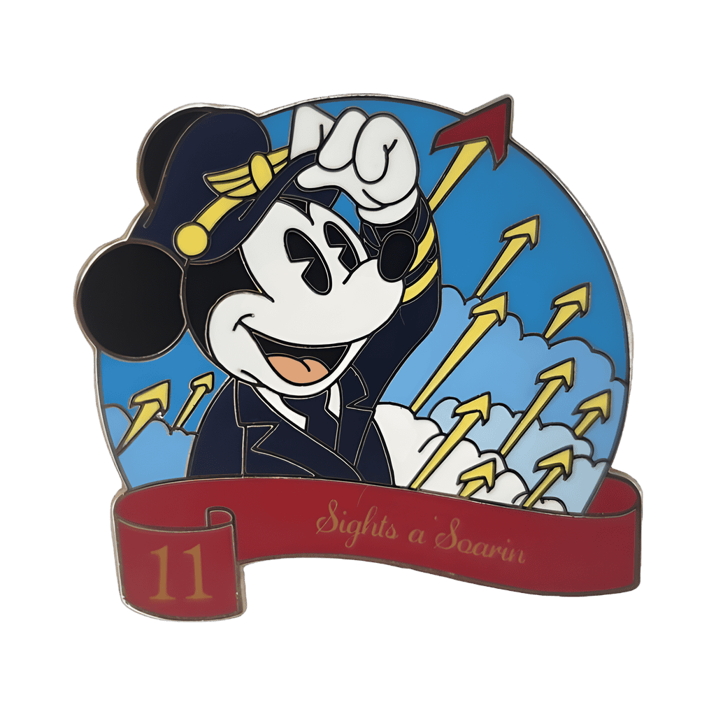 11 Sights a Soarin’ Disney pin