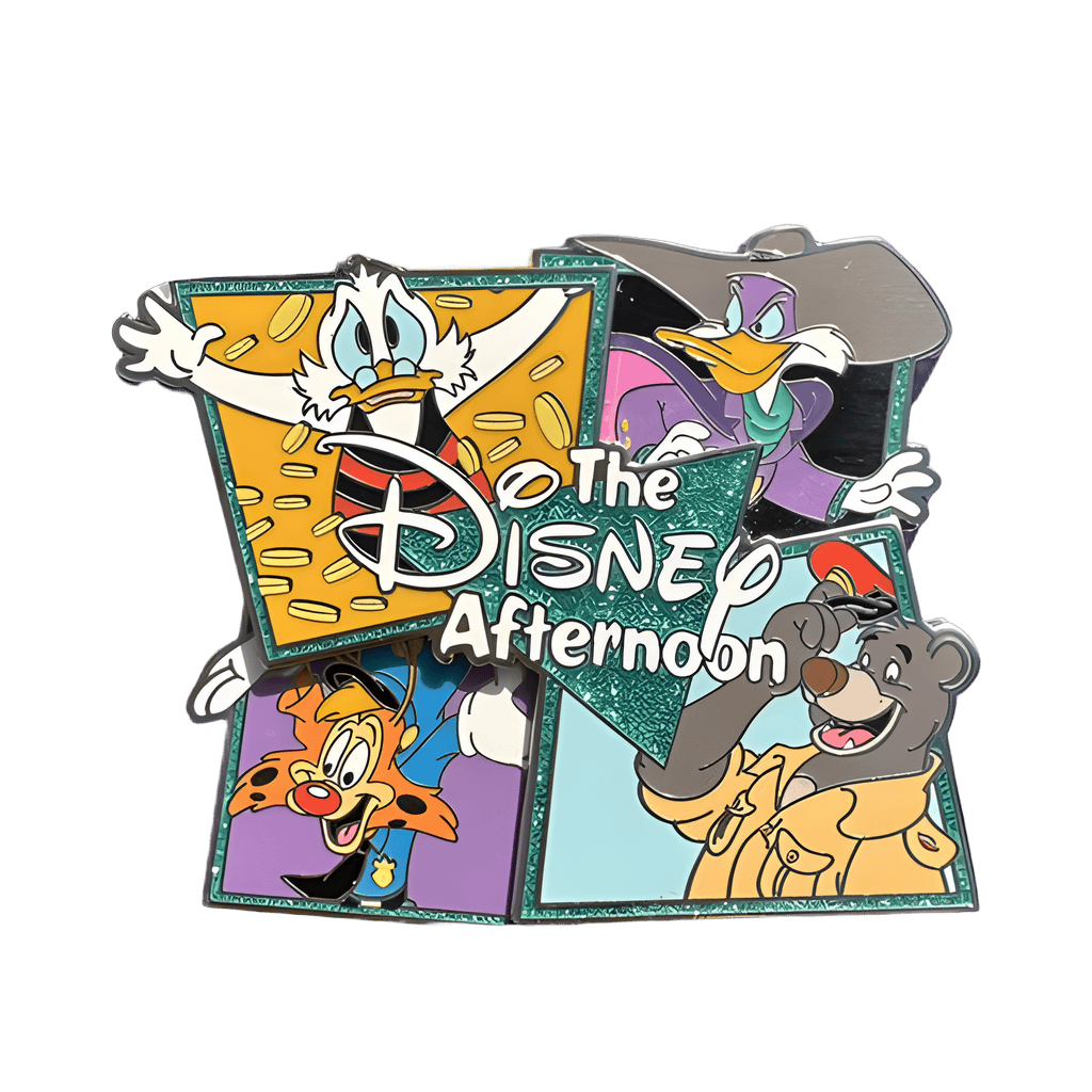Scrooge McDuck, Darkwing Duck, Bonkers and Baloo Disney pin