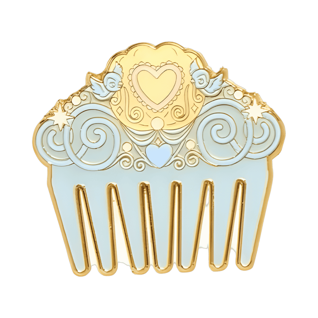 Cinderella Comb Disney pin