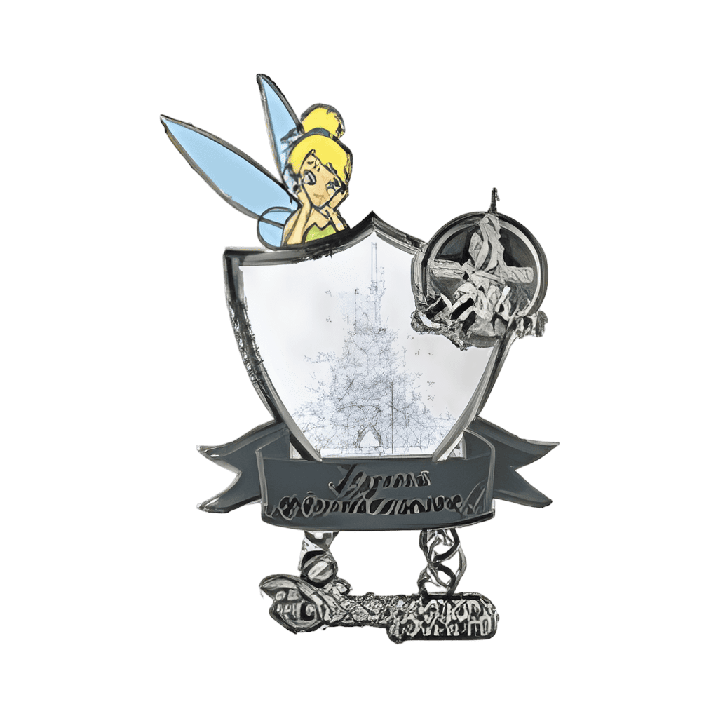 24th Anniversary - Tinker Bell with Castle Disney pin