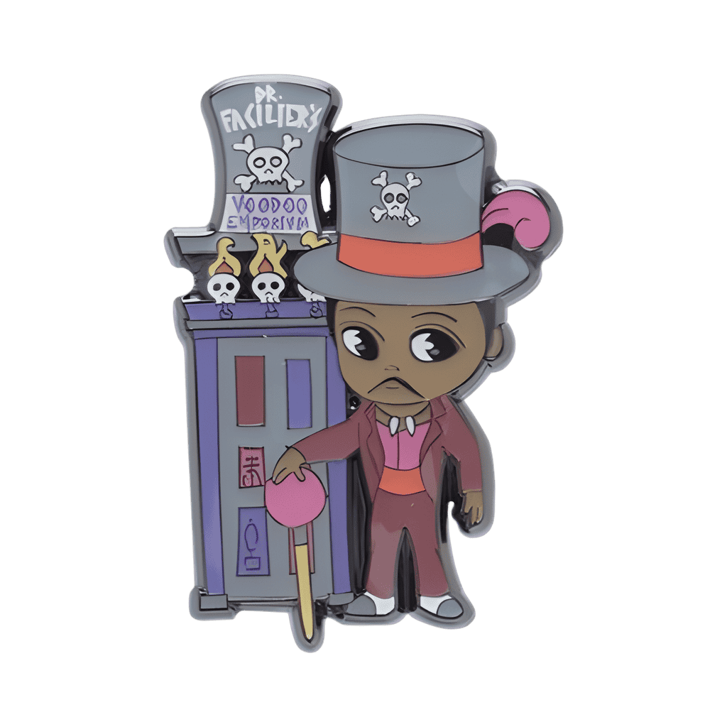 Dr. Facilier and Voodoo Emporium Disney pin