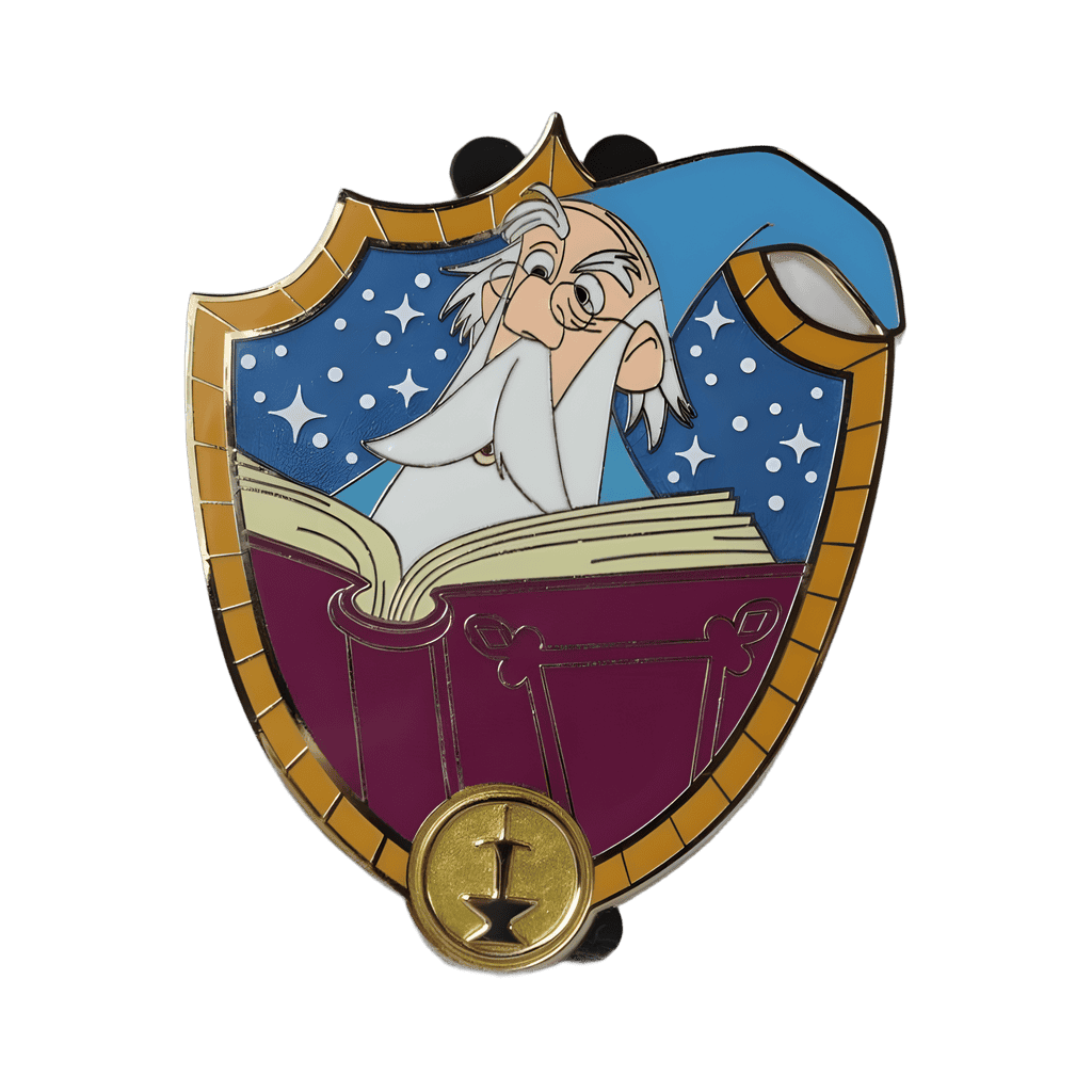 Human Merlin Disney pin