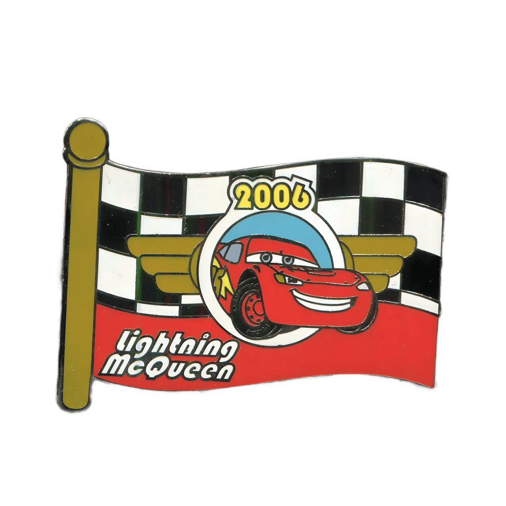 Lightning McQueen Disney pin