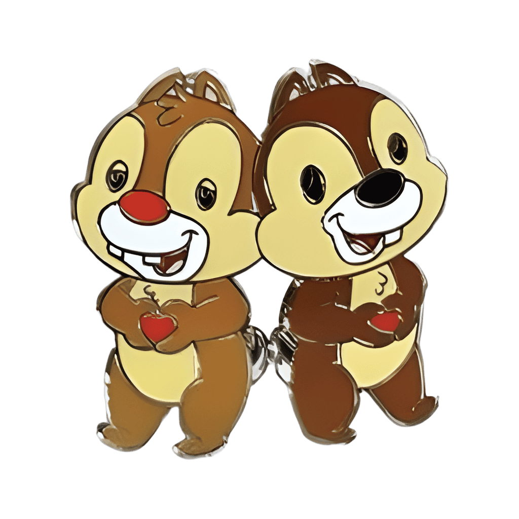 Chip and Dale Disney pin