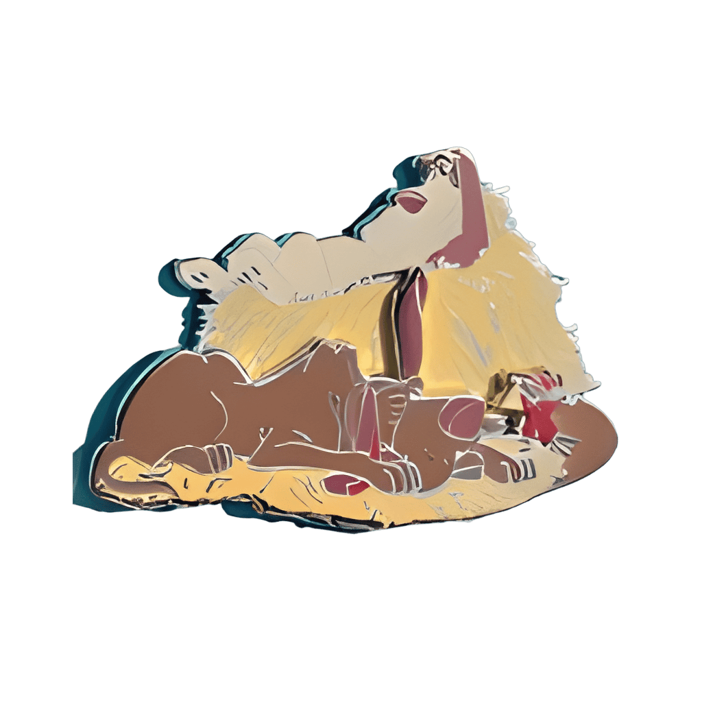 Napoleon, Lafayette, and Roquefort Disney pin