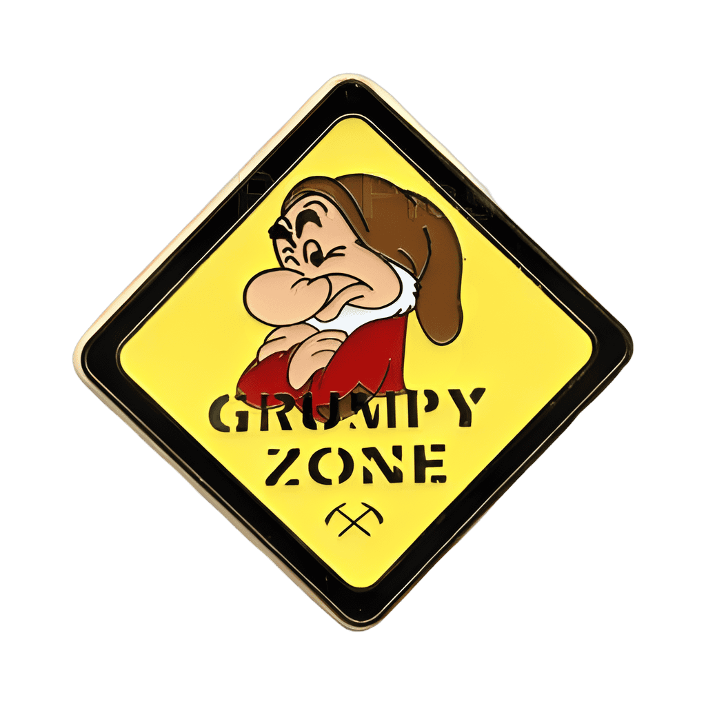 Grumpy Zone Disney pin