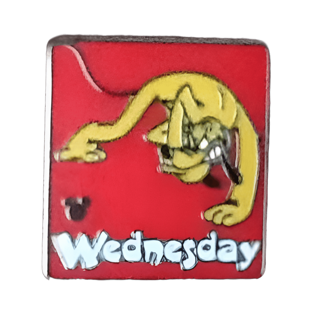 Wednesday Disney pin
