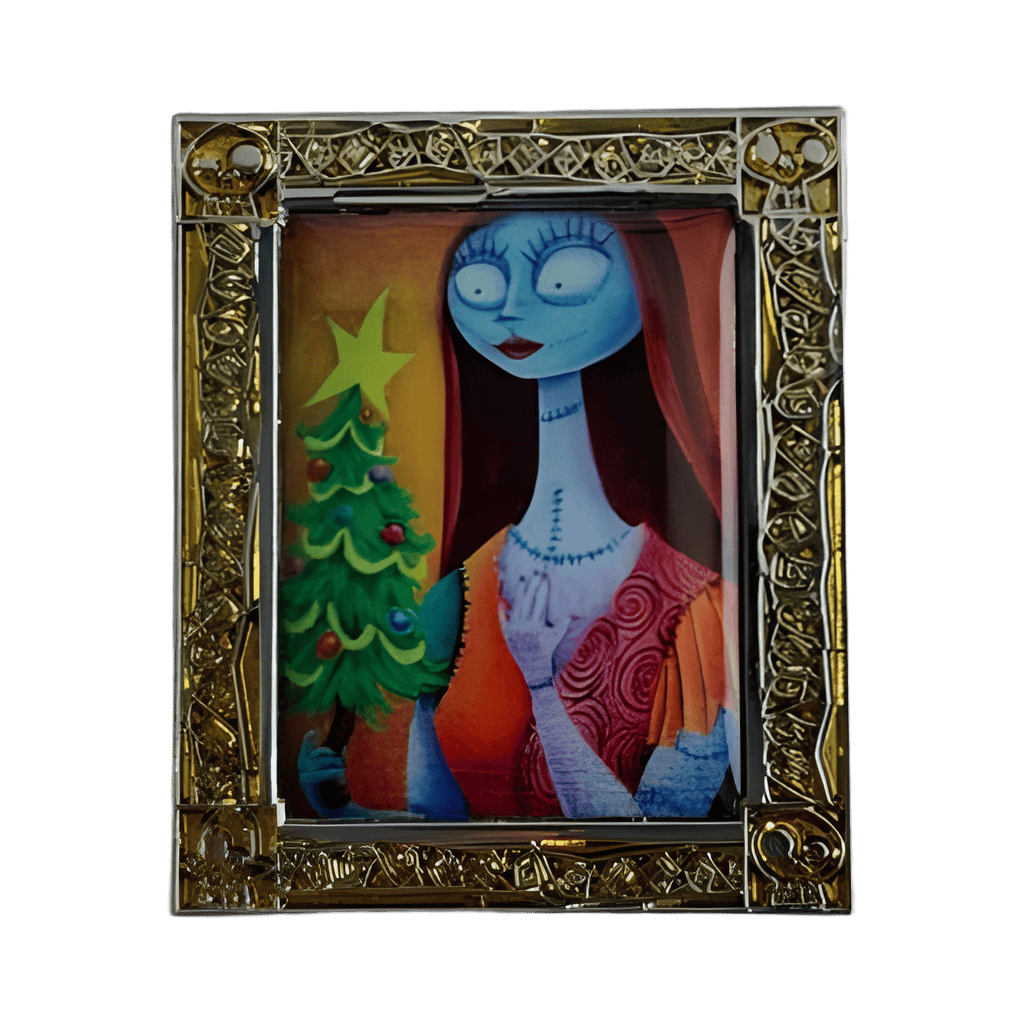 Sally with Christmas Tree Disney pin