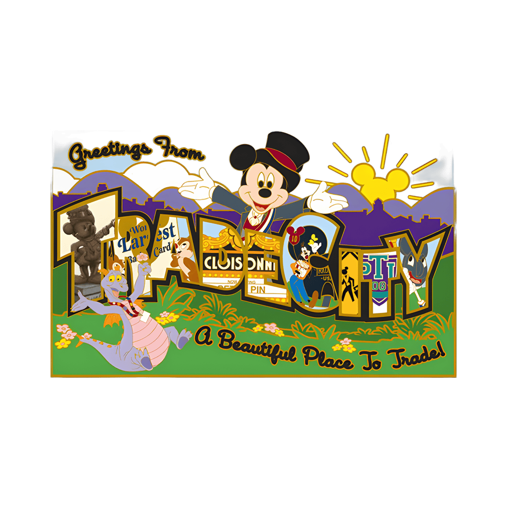 Greetings from Trade City Lumbo Disney pin