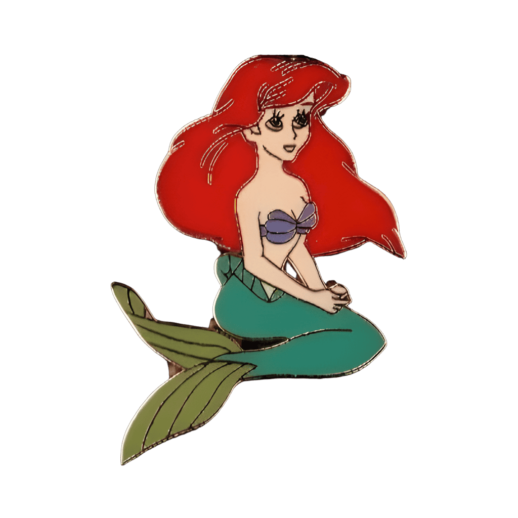 Vintage Ariel Sitting Variation Disney pin