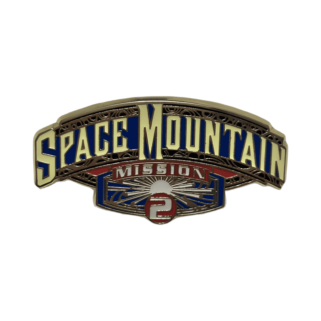 Space Mountain Mission 2 Disney pin
