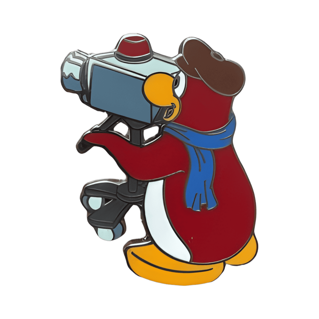 Movie Camera Director Disney pin