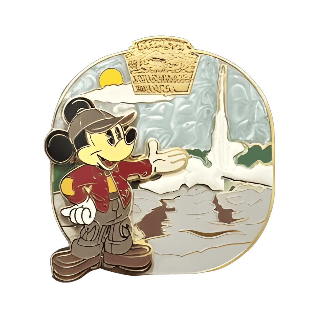 Fire Rock Geyser Disney’s Wilderness Lodge Disney pin
