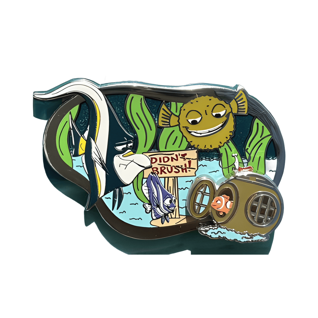 Nemo and Tank Gang Disney pin