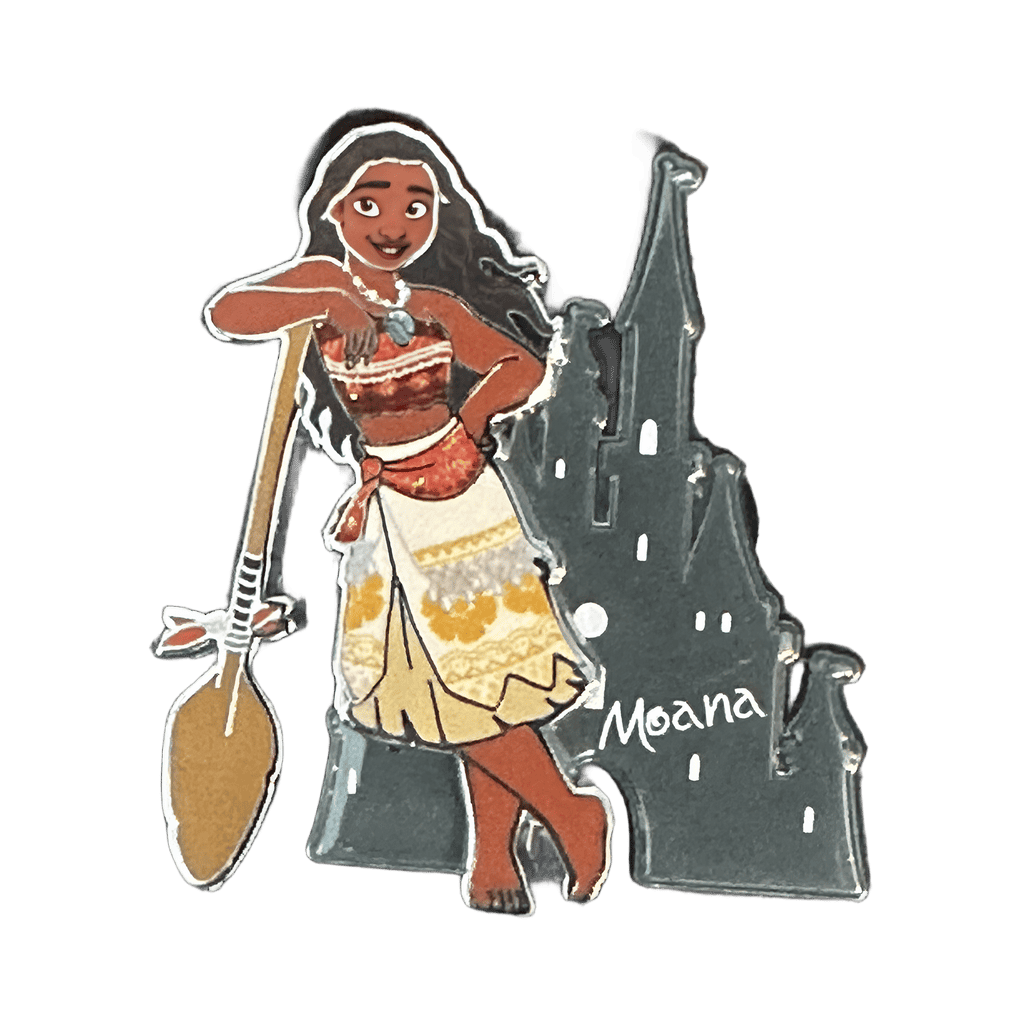 Princess Moana with Castle Disney pin