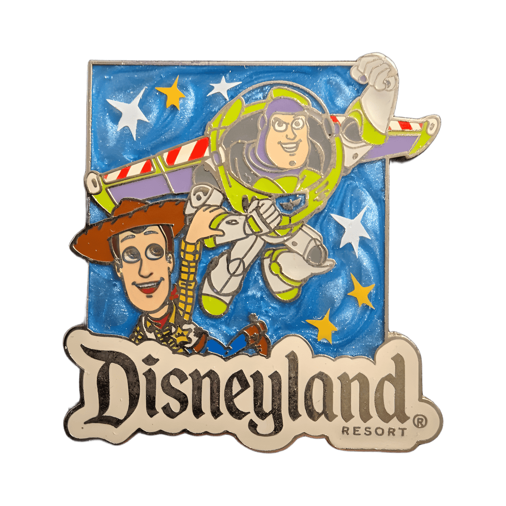 Buzz Lightyear and Woody Disney pin
