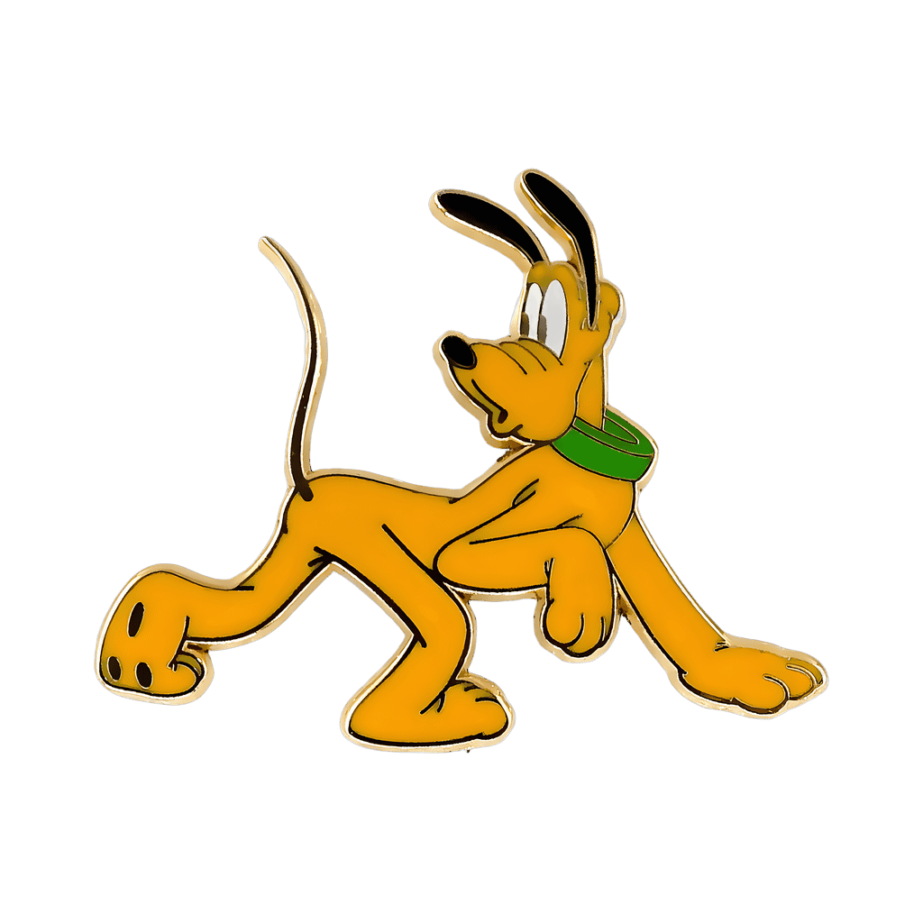 Pluto Looking Backwards Disney pin