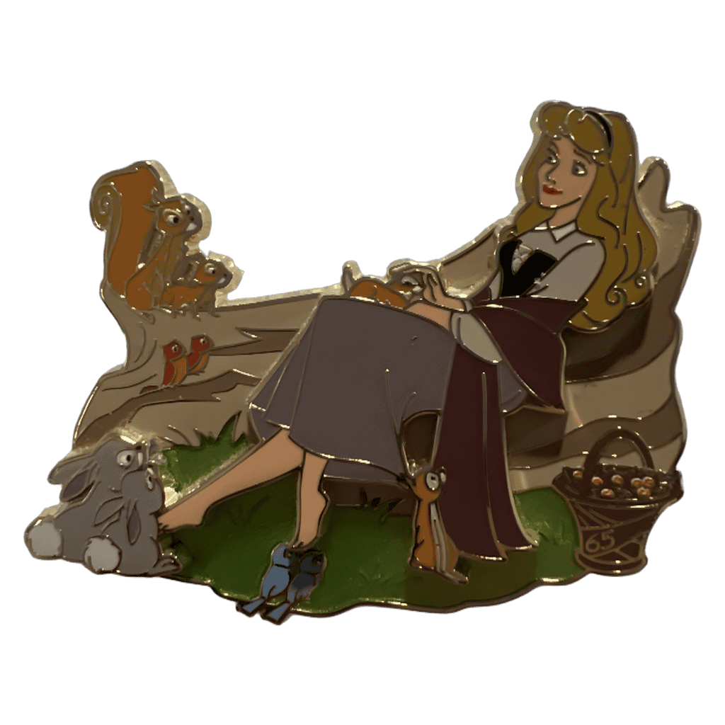 Briar Rose and Woodland Creatures Disney pin