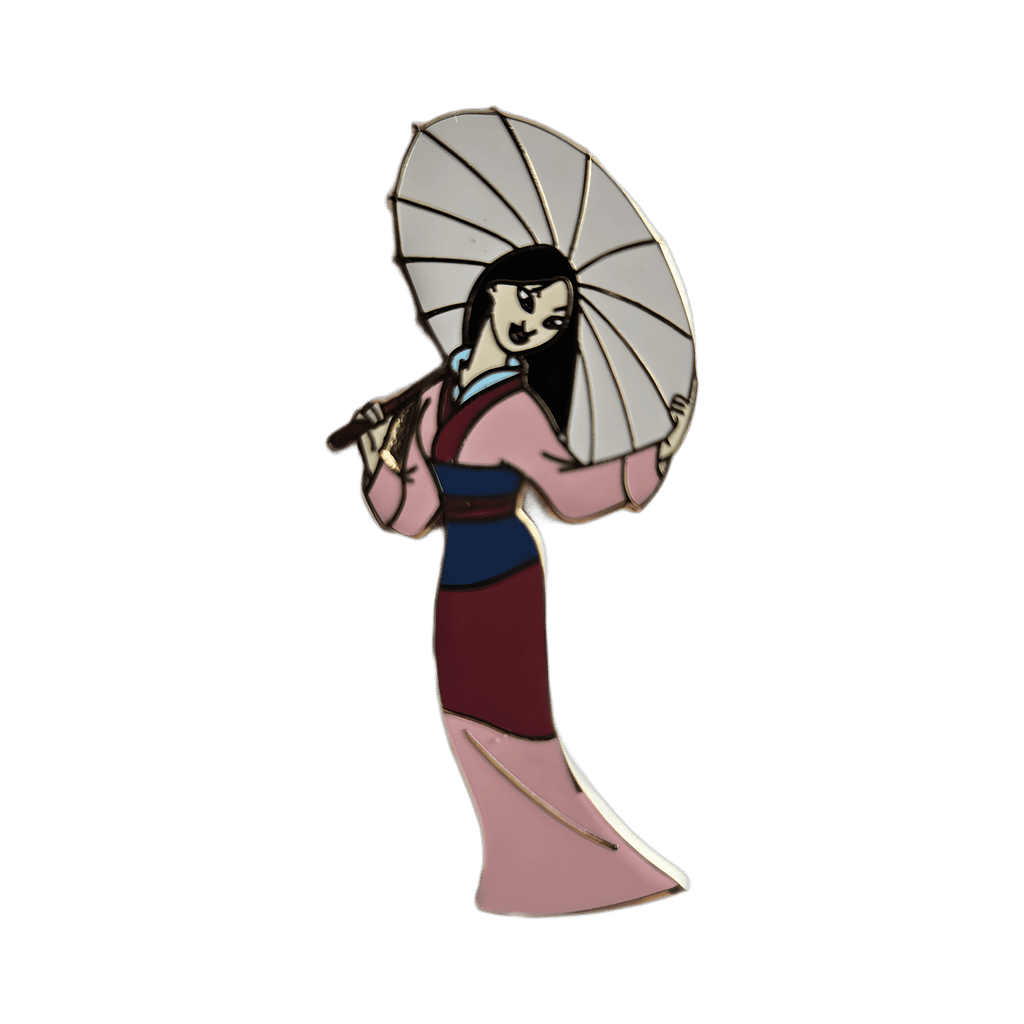 Matchmaker Mulan with Umbrella Disney pin