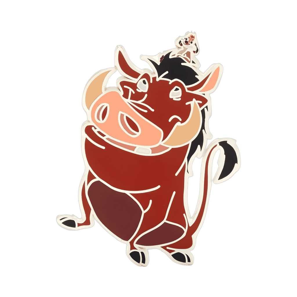 Timon and Pumbaa Disney pin