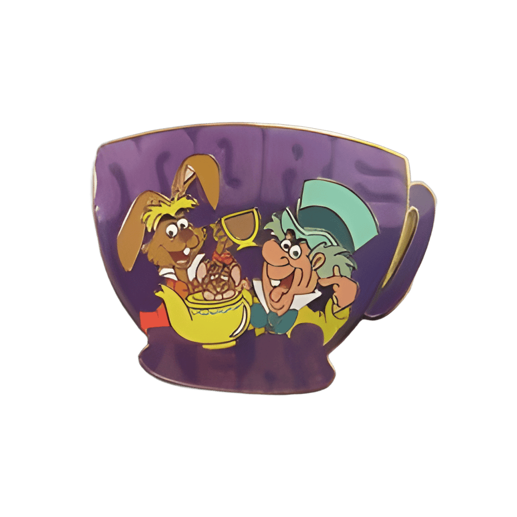 Mad Hatter and March Hare - More Tea? Disney pin