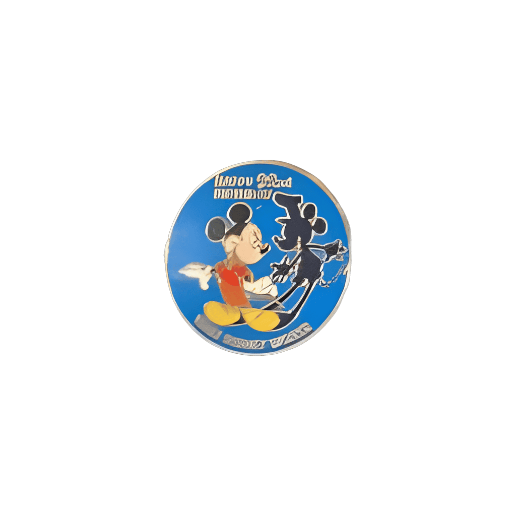 Mickey and His Shadow (Happy 22nd Birthday) Disney pin