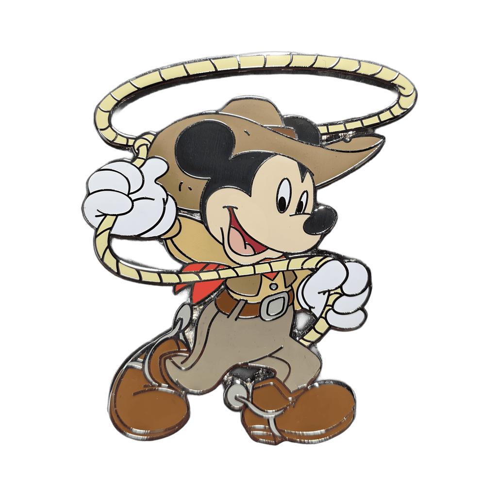 Mickey Mouse as Cowboy with Lasso Disney pin