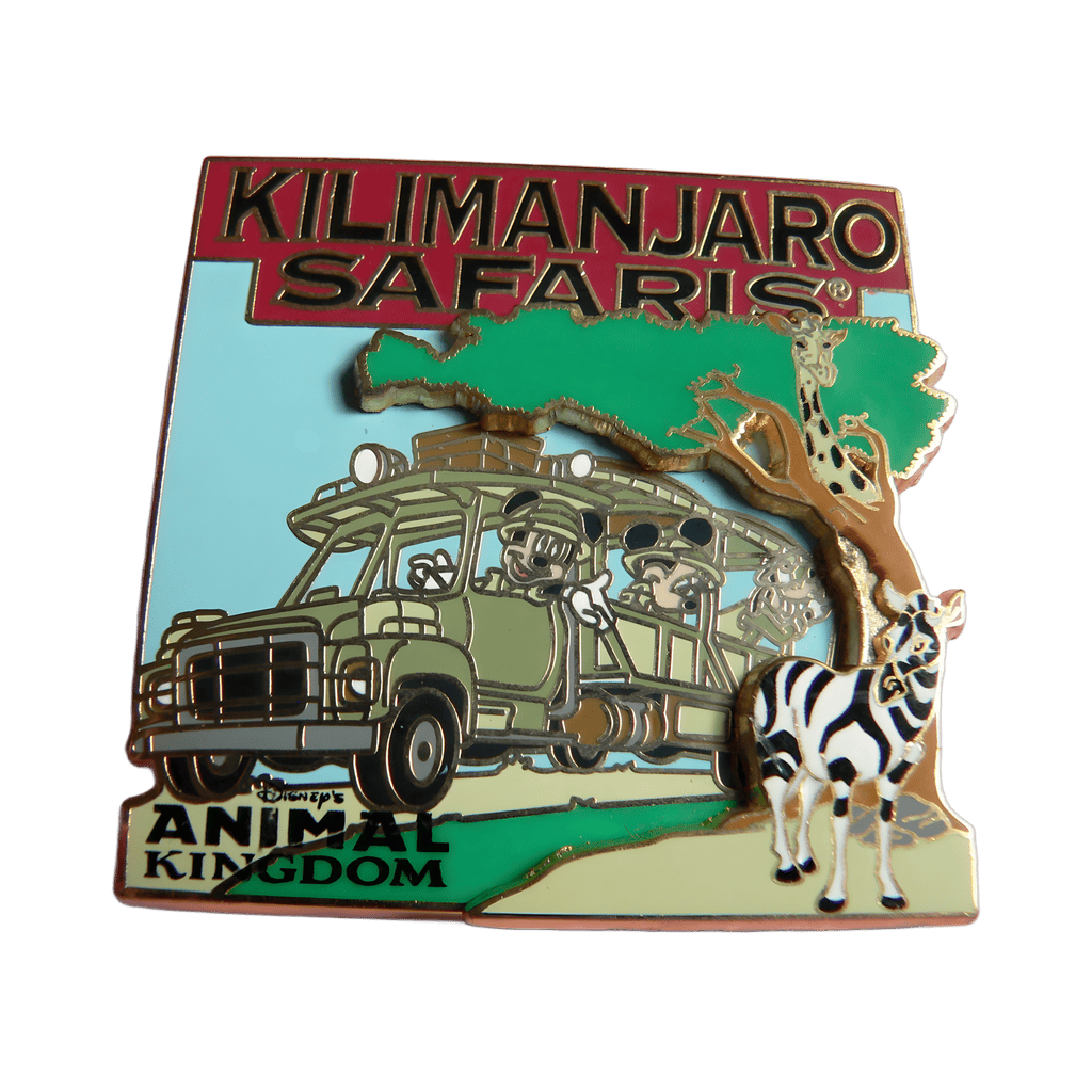 Mickey, Minnie and Goofy in Safari Truck Disney pin