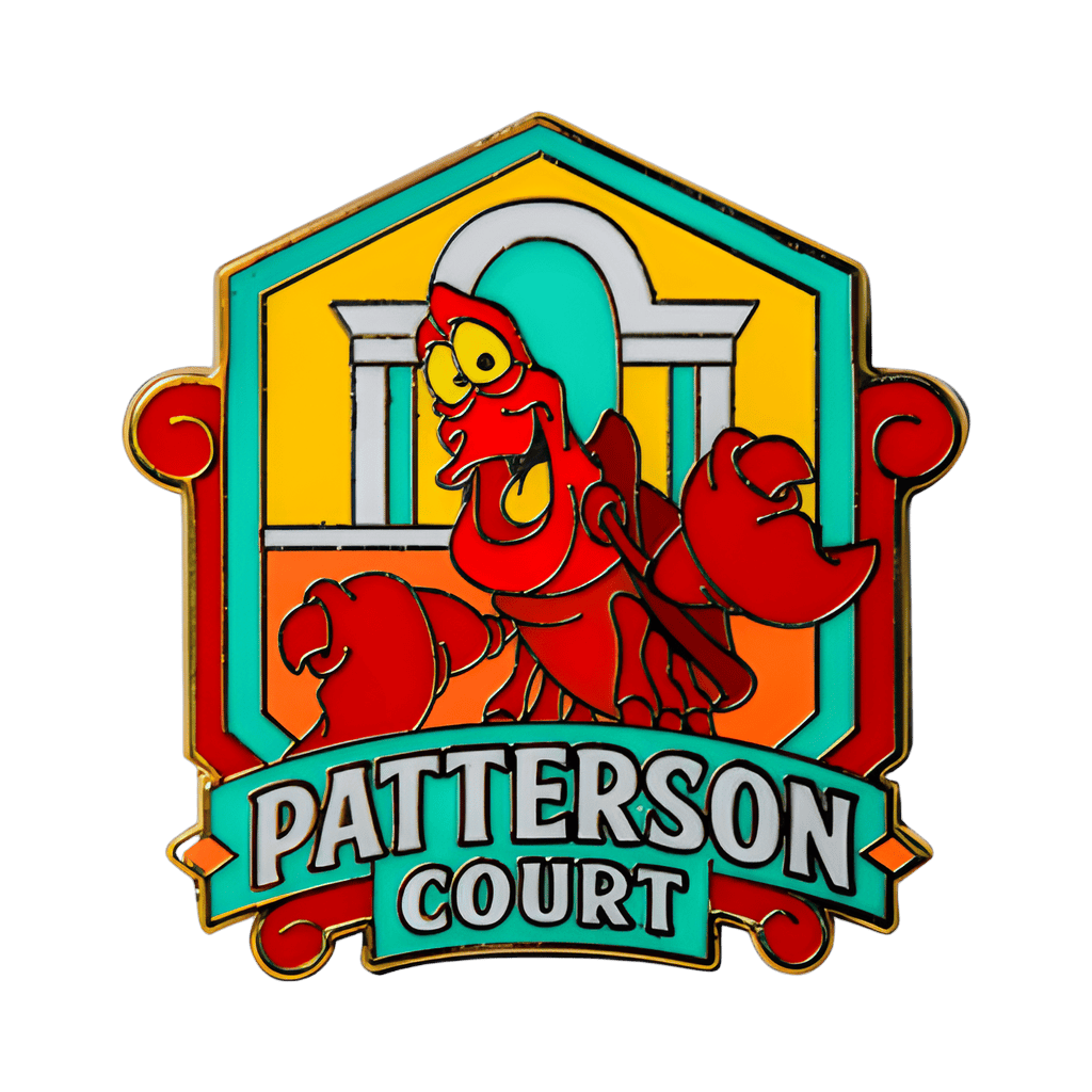 Patterson Court - Sebastian Disney pin