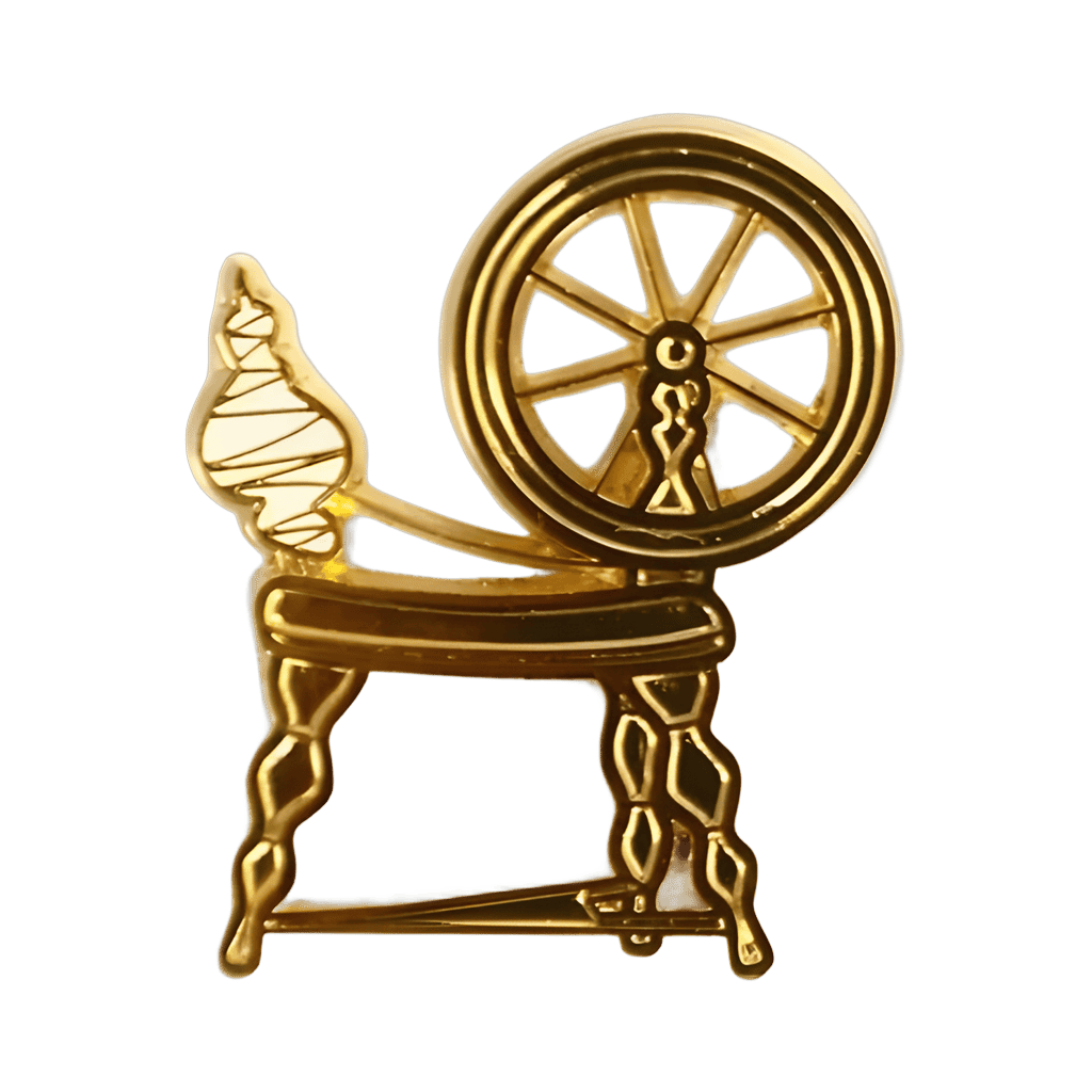 Spinning Wheel Disney pin